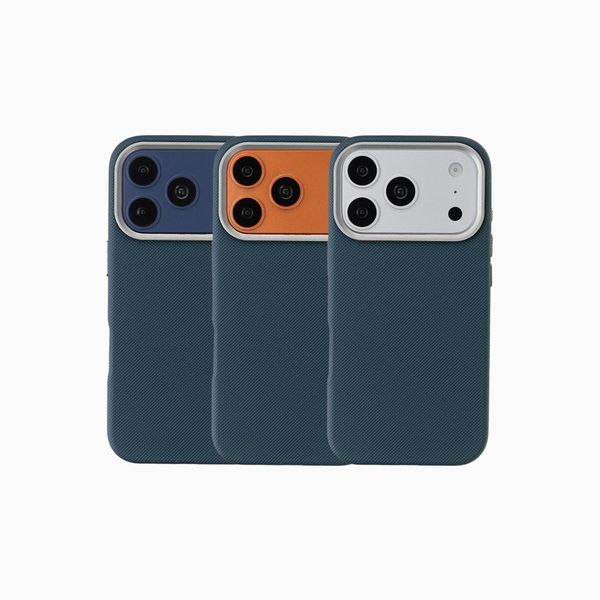 Accezz Mesh Backcover met MagSafe Apple iPhone 17 Pro Max - Donkerblauw