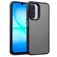 Accezz Rugged Frosted MagSafe Backcover Samsung Galaxy A17 - Zwart