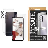 SAFE by PanzerGlass 3-in-1 pack - Hoesje + screenprotector + camera protector Samsung Galaxy A15 (5G/4G)