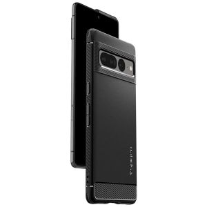 Spigen Rugged Armor Backcover Google Pixel 7 Pro - Zwart