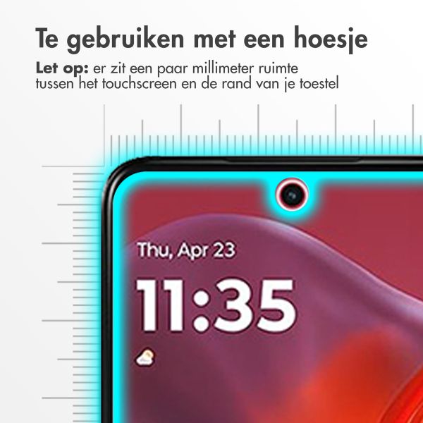 Accezz Gehard Glas Screenprotector voor de Motorola Moto G05 / Moto E15