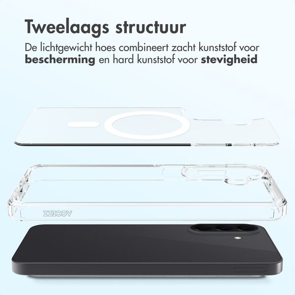 Accezz Xtreme Impact Backcover met MagSafe Samsung Galaxy A27 (5G) - Transparant