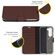 Accezz Wallet Softcase Bookcase Samsung Galaxy S23 Plus - Bruin