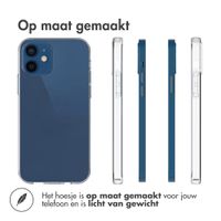 Accezz Clear Backcover Apple iPhone 12 Mini - Transparant