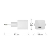 dbramante1928 re-charge | Wall Charger - USB-C 20 Watt - Wit