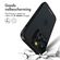 Accezz Rugged Frosted Backcover iPhone 14 Pro - Zwart