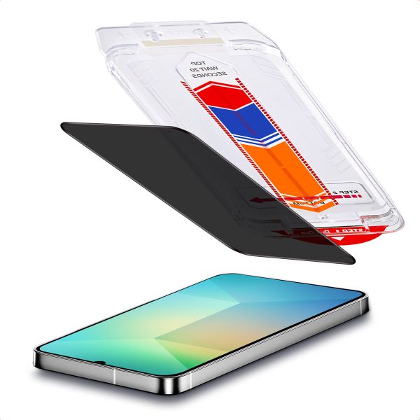 Accezz Gehard Glas Privacy Screenprotector + Applicator Samsung Galaxy A16 (4G/5G) / A17 (5G)