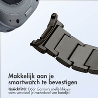 Accezz Mat Titanium bandje voor de Samsung Galaxy Watch Ultra (2024/2025) - Zwart