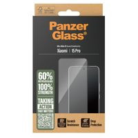 PanzerGlass Ultra-Wide Fit Anti-Bacterial Screenprotector Xiaomi 15 Pro