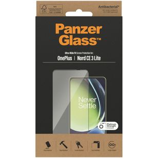 PanzerGlass Ultra-Wide Fit Anti-Bacterial Screenprotector OnePlus Nord CE 3 Lite