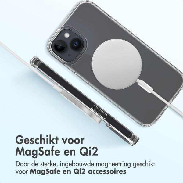 Accezz Xtreme Impact Backcover met MagSafe Apple iPhone 14 - Transparant