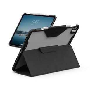 UAG Plyo LT Bookcase Apple iPad Pro 13 (2025) M5 / (2024) M4 - Ice Black