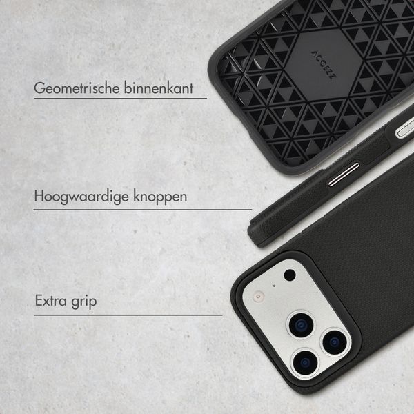 Accezz Tough Backcover met MagSafe Apple iPhone 17 Pro Max - Zwart