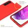 Accezz Liquid Silicone Backcover Samsung Galaxy S22 Plus - Rood