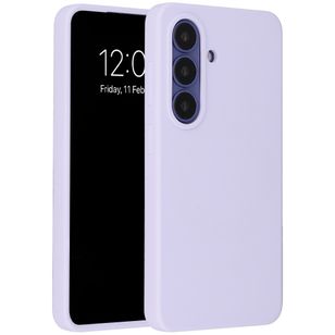 Accezz Liquid Silicone Backcover met MagSafe Samsung Galaxy S26 - Paars