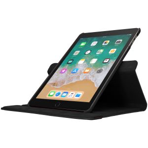 Accezz 360° draaibare Bookcase iPad (2018 / 2017) - Zwart