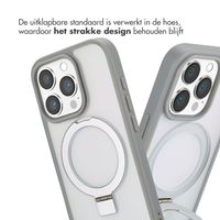 Accezz Ring Stand Backcover met MagSafe iPhone 16 Pro - Grey