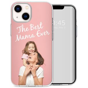 Ontwerp je eigen Apple iPhone 14 gel hoesje - Transparant