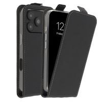 Accezz Flipcase Apple iPhone 18 Pro / 17 Pro - Zwart