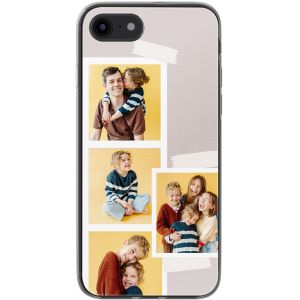 Gepersonaliseerd hoesje met filmrol N°1 iPhone SE (2022 / 2020) / 8 / 7- Transparant