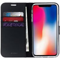 Accezz Wallet Softcase Bookcase Apple iPhone Xs Max - Zwart