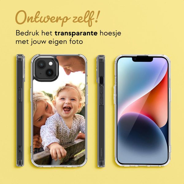 Ontwerp je eigen MagSafe Clear Case  Apple iPhone 14 - Transparant