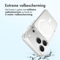 Accezz Xtreme Impact Backcover met MagSafe Apple iPhone 18 Pro / 17 Pro - Transparant