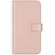 Selencia Echt Lederen Bookcase Samsung Galaxy S10 - Roze