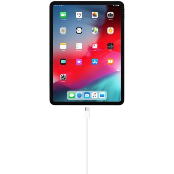 Apple Originele USB-C Power Adapter 20 watt + Originele USB-C naar USB-C oplaadkabel - 2 meter - Wit