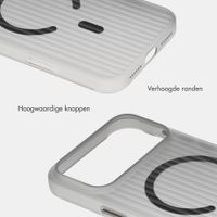 Accezz Lite Backcover met MagSafe | Fluted | Apple iPhone 18 Pro Max / 17 Pro Max - Smokey Matte