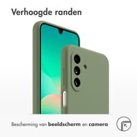 Accezz Liquid Silicone Backcover Samsung Galaxy A26 - Cooper Green
