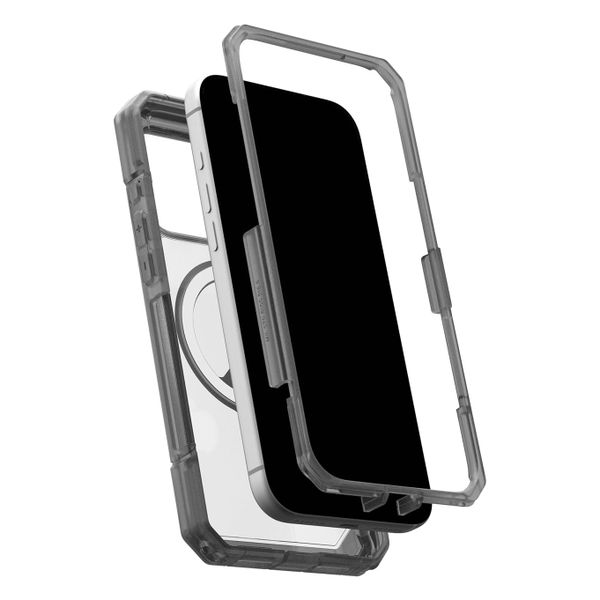 UAG Trooper Backcover met Magneet Apple iPhone 17 Pro Max - Ash Clear