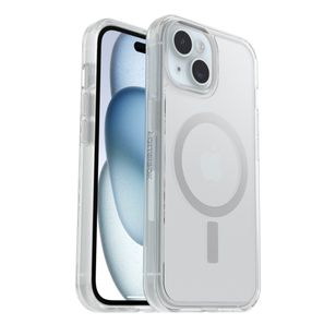 OtterBox Symmetry Clear Backcover MagSafe in Fabrieksverpakking Apple iPhone 17e / 16e / 15 / 14 / 13 - Transparant