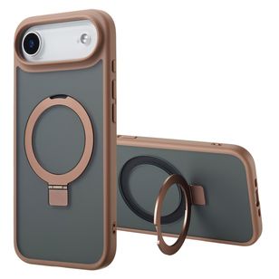 Accezz Ring Stand Backcover met MagSafe Apple iPhone 17 Air - Bruin