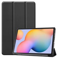 Accezz Trifold Bookcase Samsung Galaxy Tab S6 Lite / Tab S6 Lite (2022) / Tab S6 Lite (2024) - Zwart