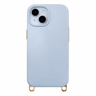 Selencia Rivièra MagSafe Backcover met afneembare haakjes Apple iPhone 15 - Powder Blue