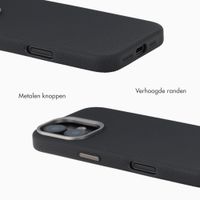 Accezz Mesh Backcover met MagSafe Apple iPhone 16 - Zwart