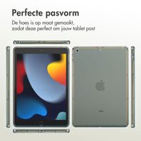 Accezz Frosted Backcover Apple iPad 9 (2021) 10.2 inch / iPad 8 (2020) 10.2 inch / iPad 7 (2019) 10.2 inch - Zwart