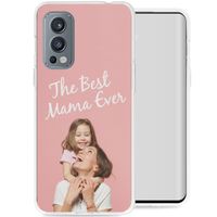 Ontwerp je eigen OnePlus Nord 2 gel hoesje - Transparant