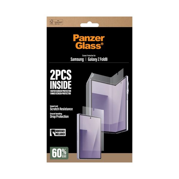 PanzerGlass Screenprotector Glass & Film Samsung Galaxy Z Fold 8