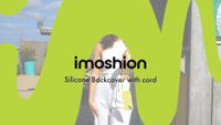 imoshion Siliconen hoesje met koord Samsung Galaxy S25 FE - Sand Pink