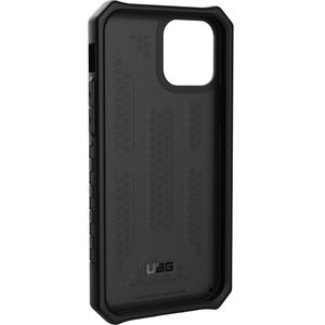 UAG Monarch Backcover iPhone 12 (Pro) - Carbon Fiber Black