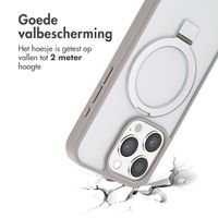Accezz Ring Stand Backcover met MagSafe Apple iPhone 15 Pro - Grey