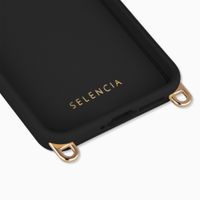 Selencia Rivièra MagSafe Backcover met afneembare haakjes Samsung Galaxy A55 (5G) / A35 - Velvet Black