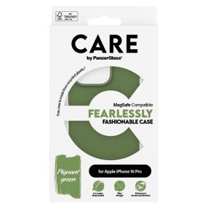 CARE by PanzerGlass Fashion Backcover MagSafe iPhone 16 Pro - Groen