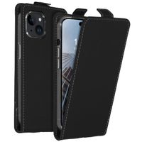 Accezz Flipcase iPhone 15 - Zwart