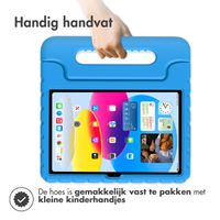 Accezz Kidsproof Backcover met handvat iPad 11 (2025) 11 inch / iPad 10 (2022) 10.9 inch - Blauw