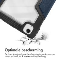 Accezz Rugged Trifold Bookcase Apple iPad Air 11 inch (2026) M4 / (2025) M3 / (2024) M2 / Air 5 (2022) / Air 4 (2020) - Donkerblauw