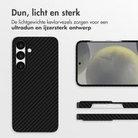 Accezz MagSafe Kevlar Backcover Samsung Galaxy S24 - Black