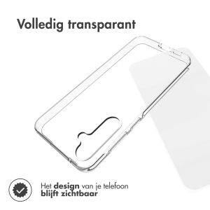 Accezz Clear Backcover Samsung Galaxy A55 - Transparant